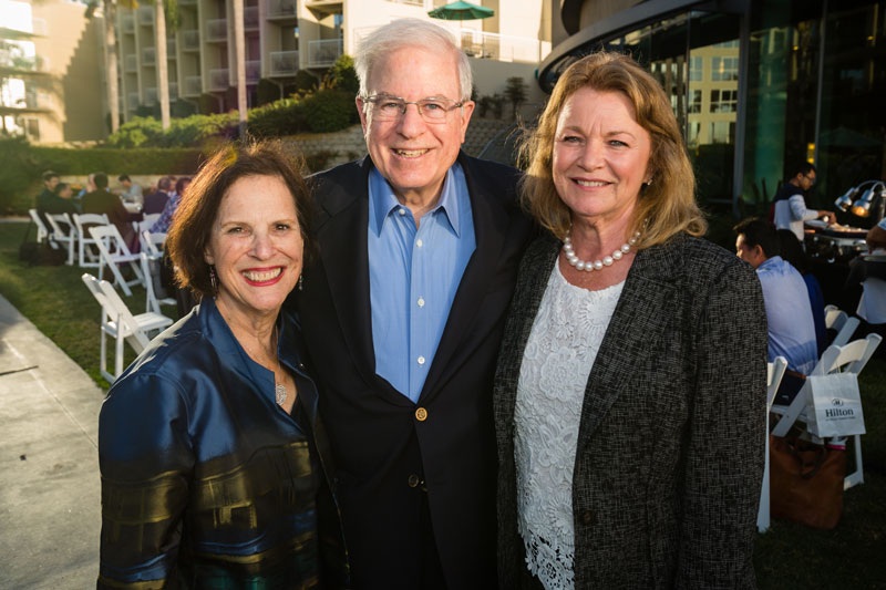 Sheila and Jeffrey Lipinski with Debbie Turner