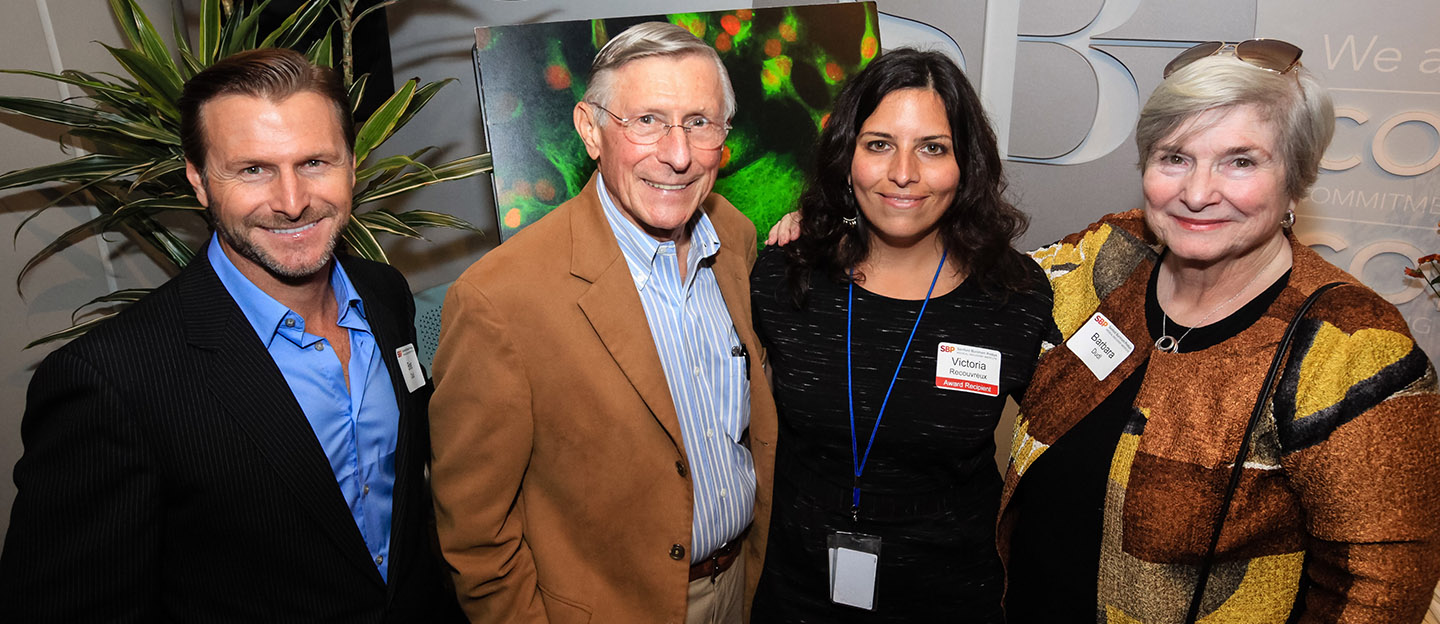 Bret Dudl, Dr. Jim Dudl, Maria Victoria Recouvreux, PhD, and Barbara Dudl