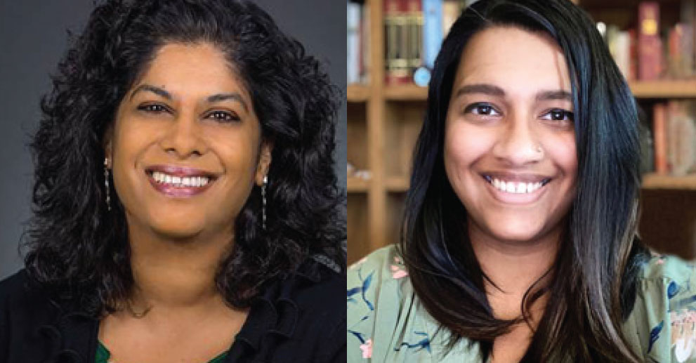 Ashani Weeraratna, PhD and Shreya Raghavan, PhD