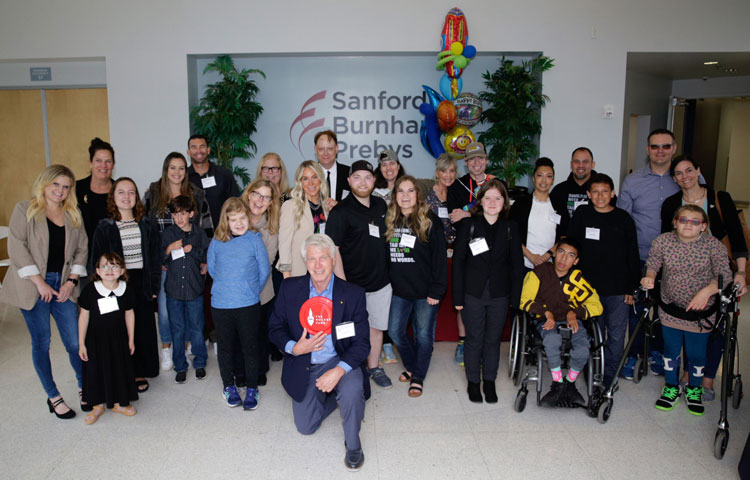 Sanford Children’s Research Center symposium group photo