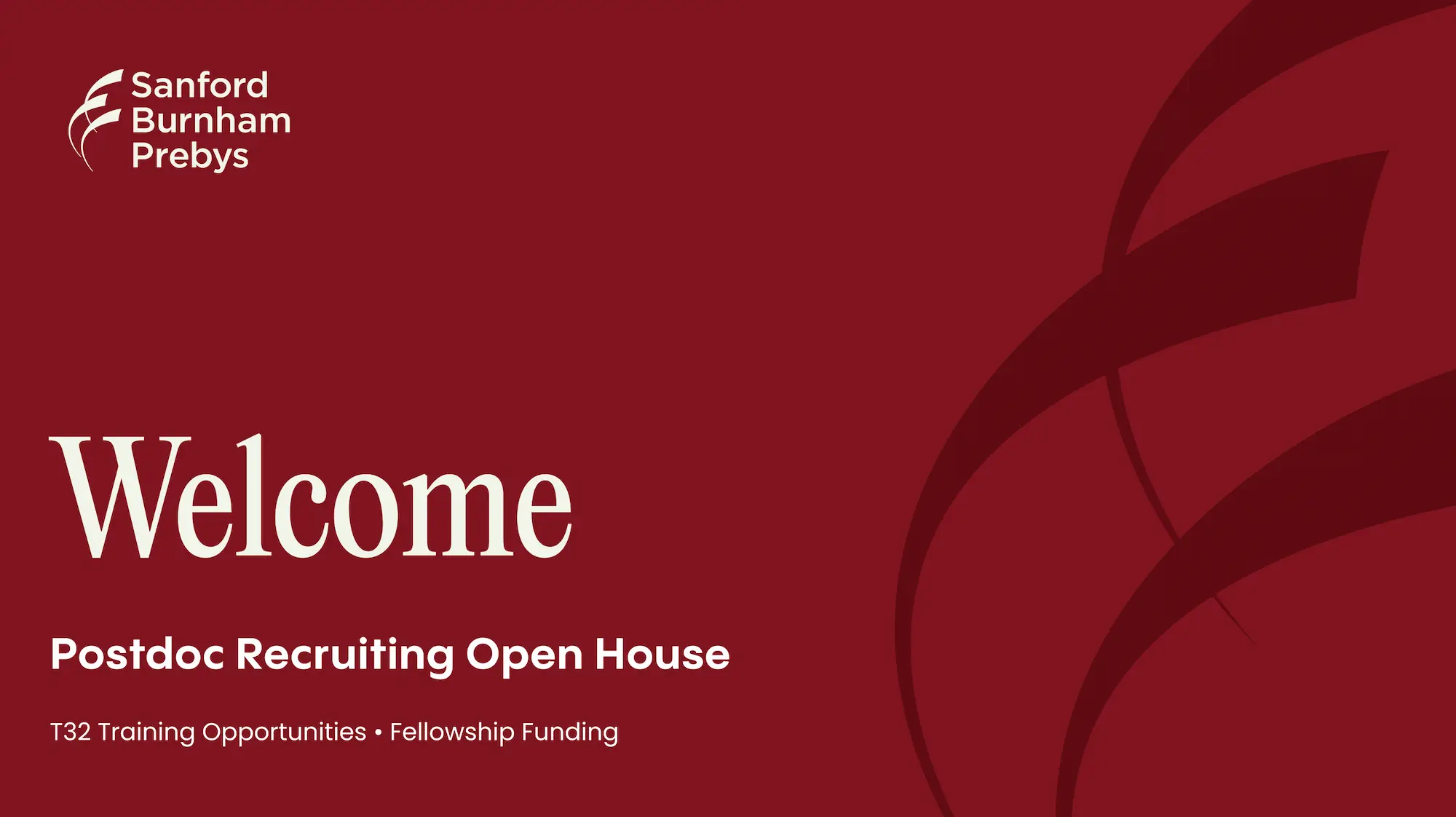 Postdoc Recruiting Open House - T32 Training Opportunities and Fellowship Funding