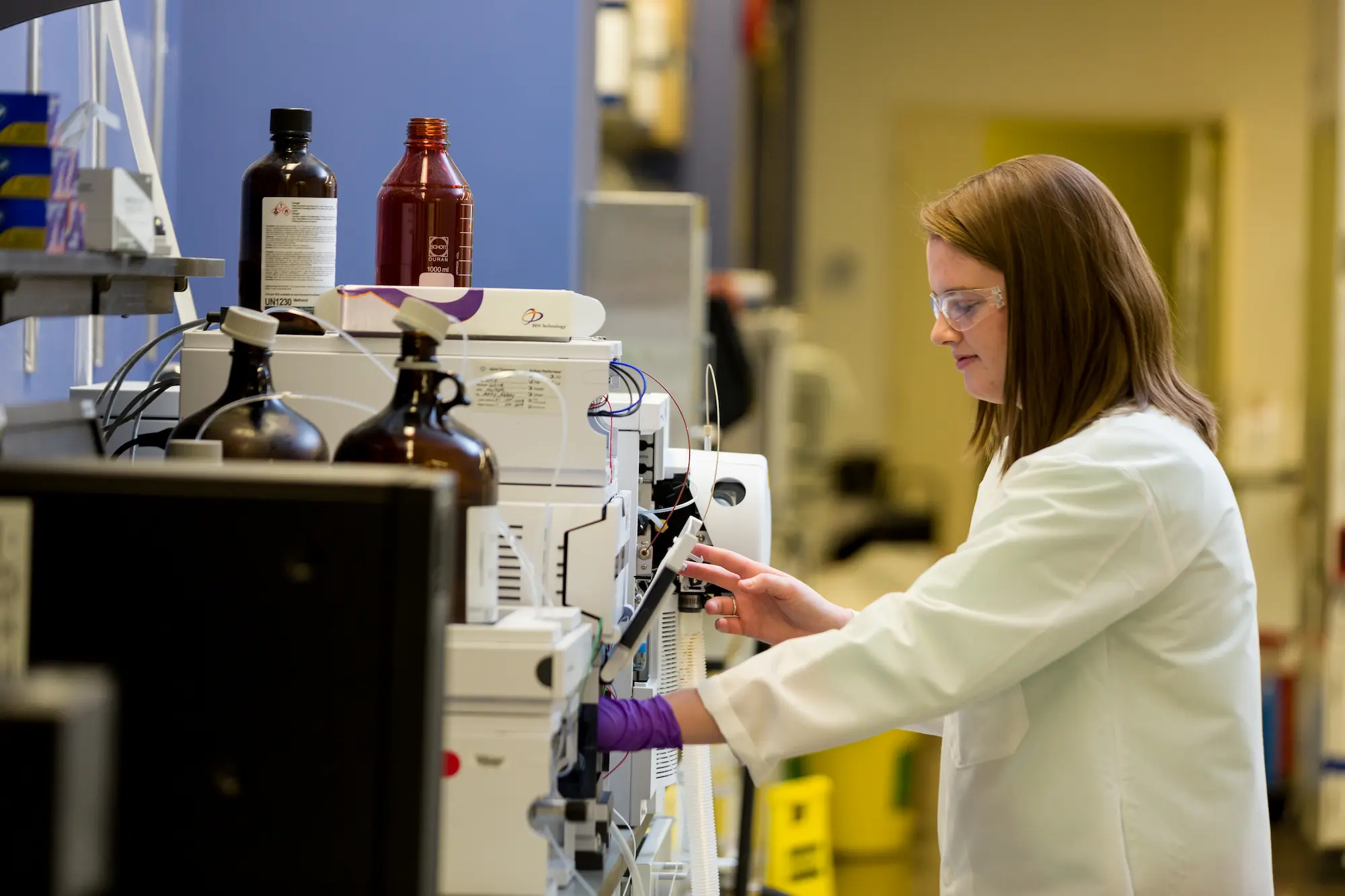 scientist working in a lab