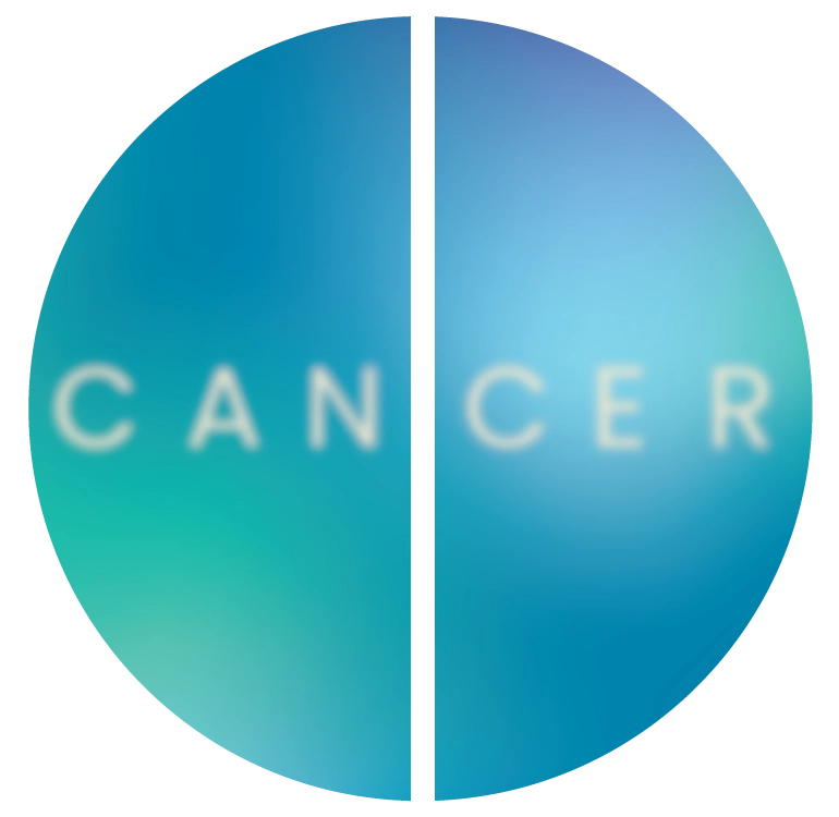 Focus On Cancer seminar series circle graphic