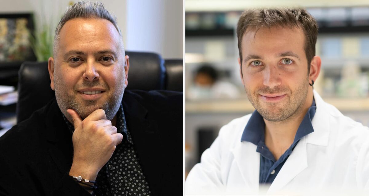 side by side image of Guillem Lambies Barjau and Cosmio Commisso