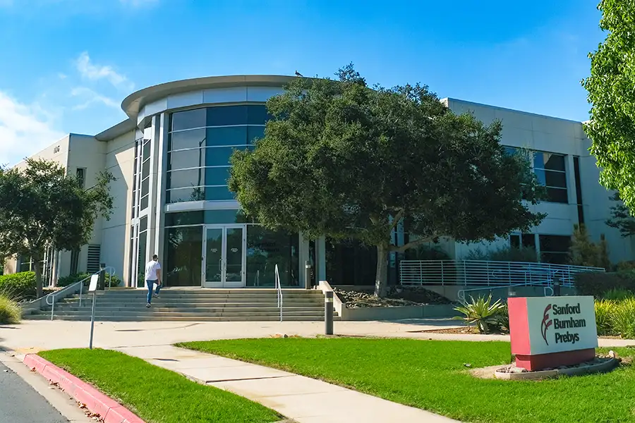 Exterior view of Building 12 at Sanford Burnham Prebys.