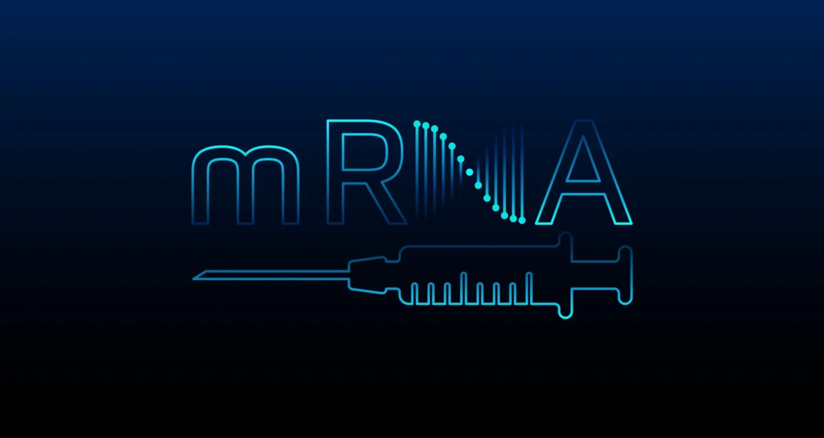 mRNA concept stock image