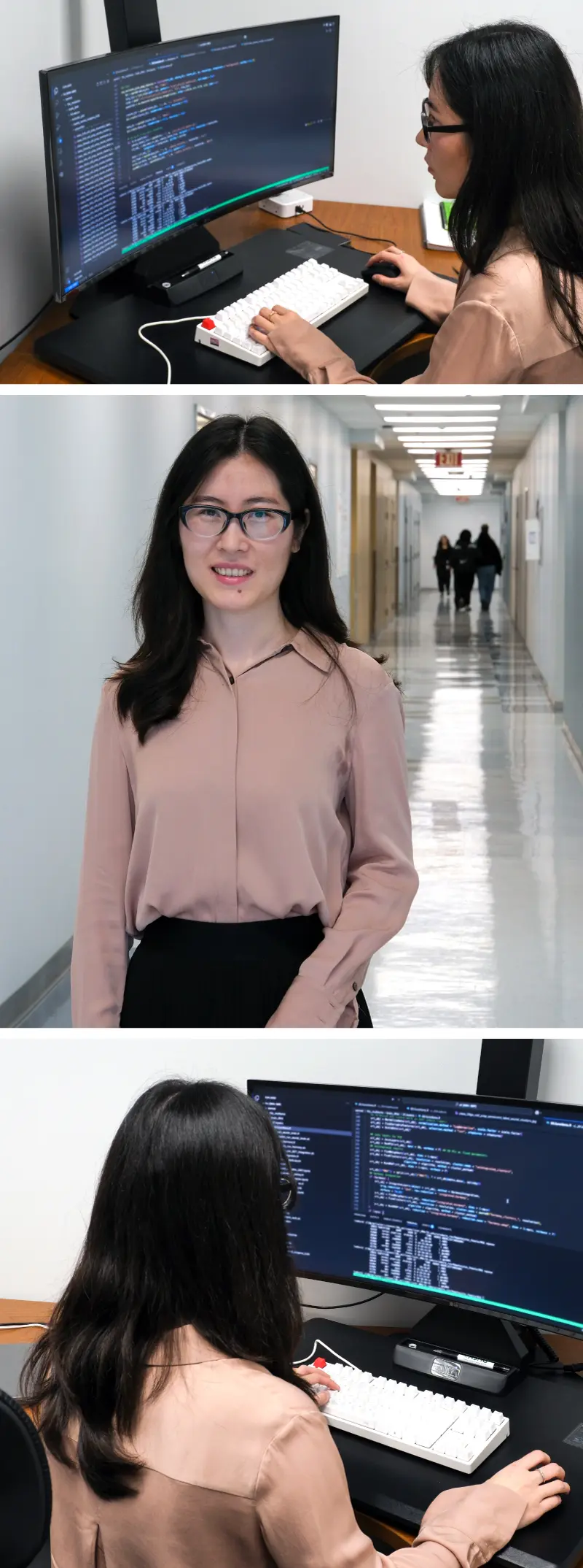 Kelly Li photo collage