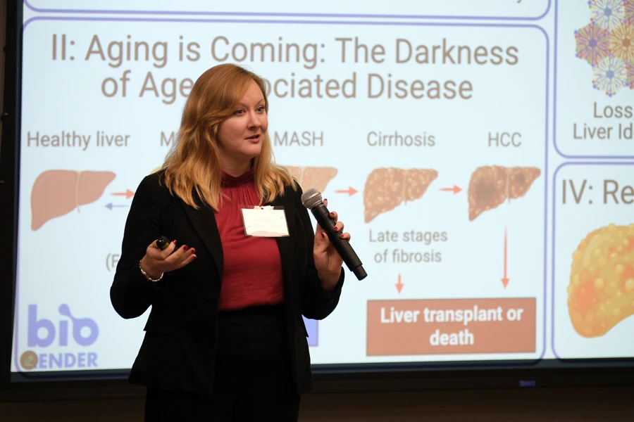 Jessica Proulx presenting