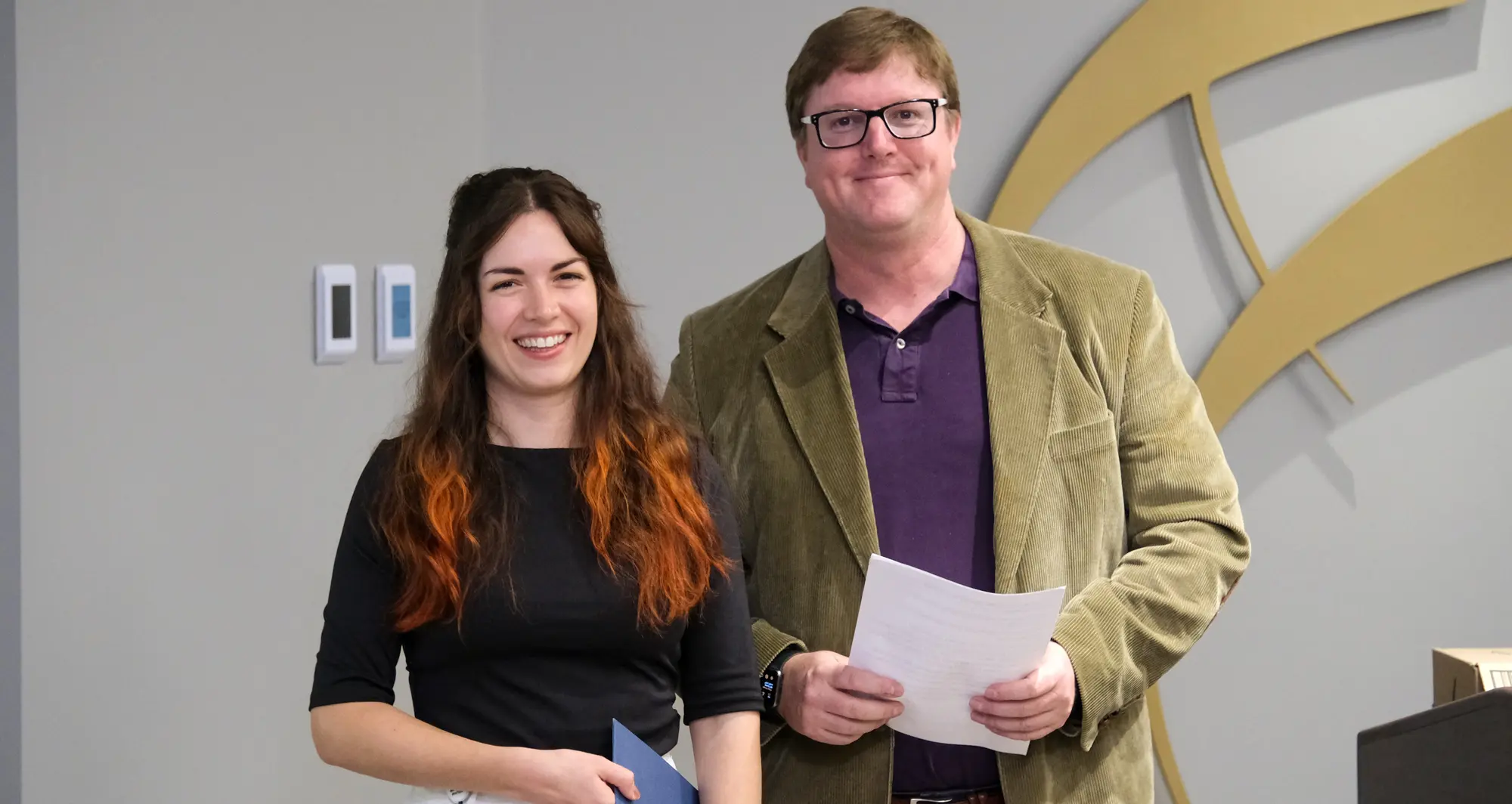 Alexandra Houser and Luke Wiseman