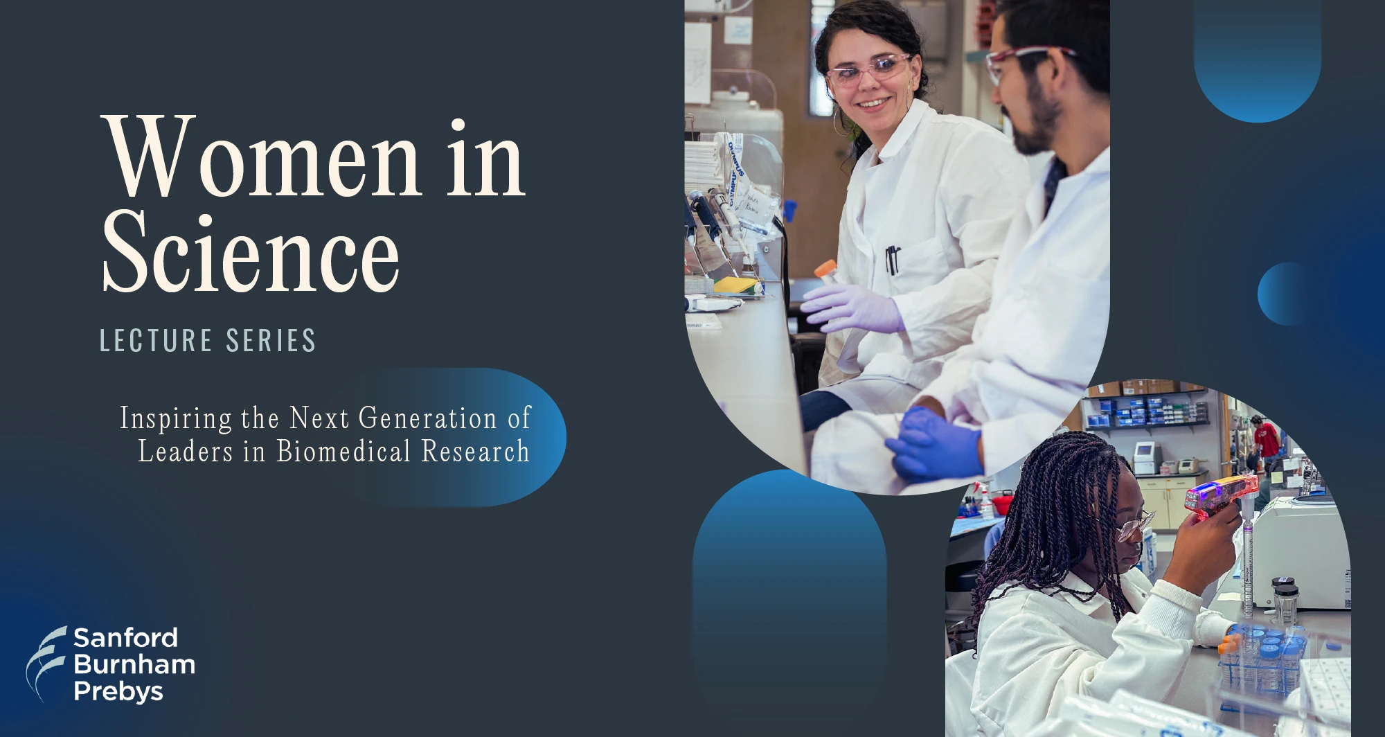 Women in Science Lecture Series graphic