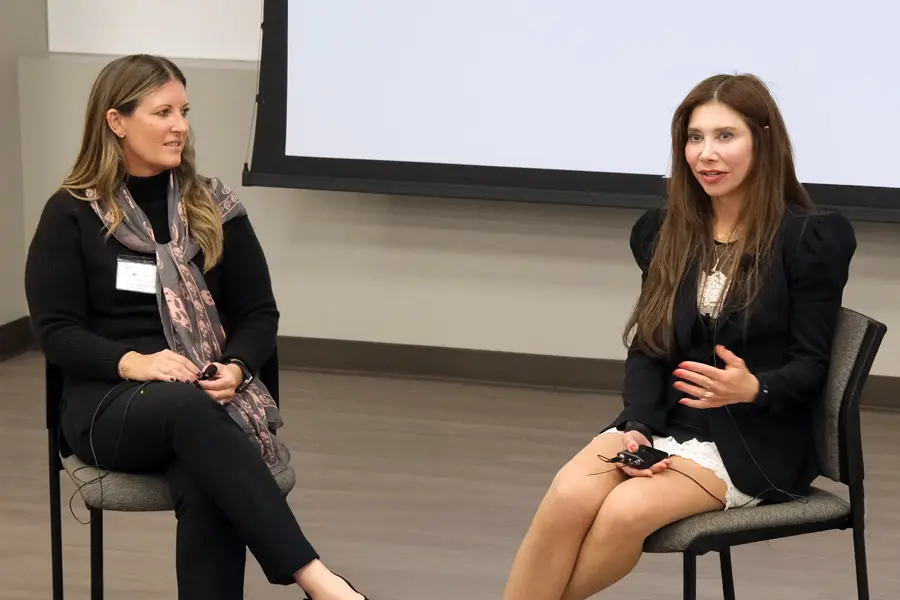Susan Tousi and Brooke Emerling