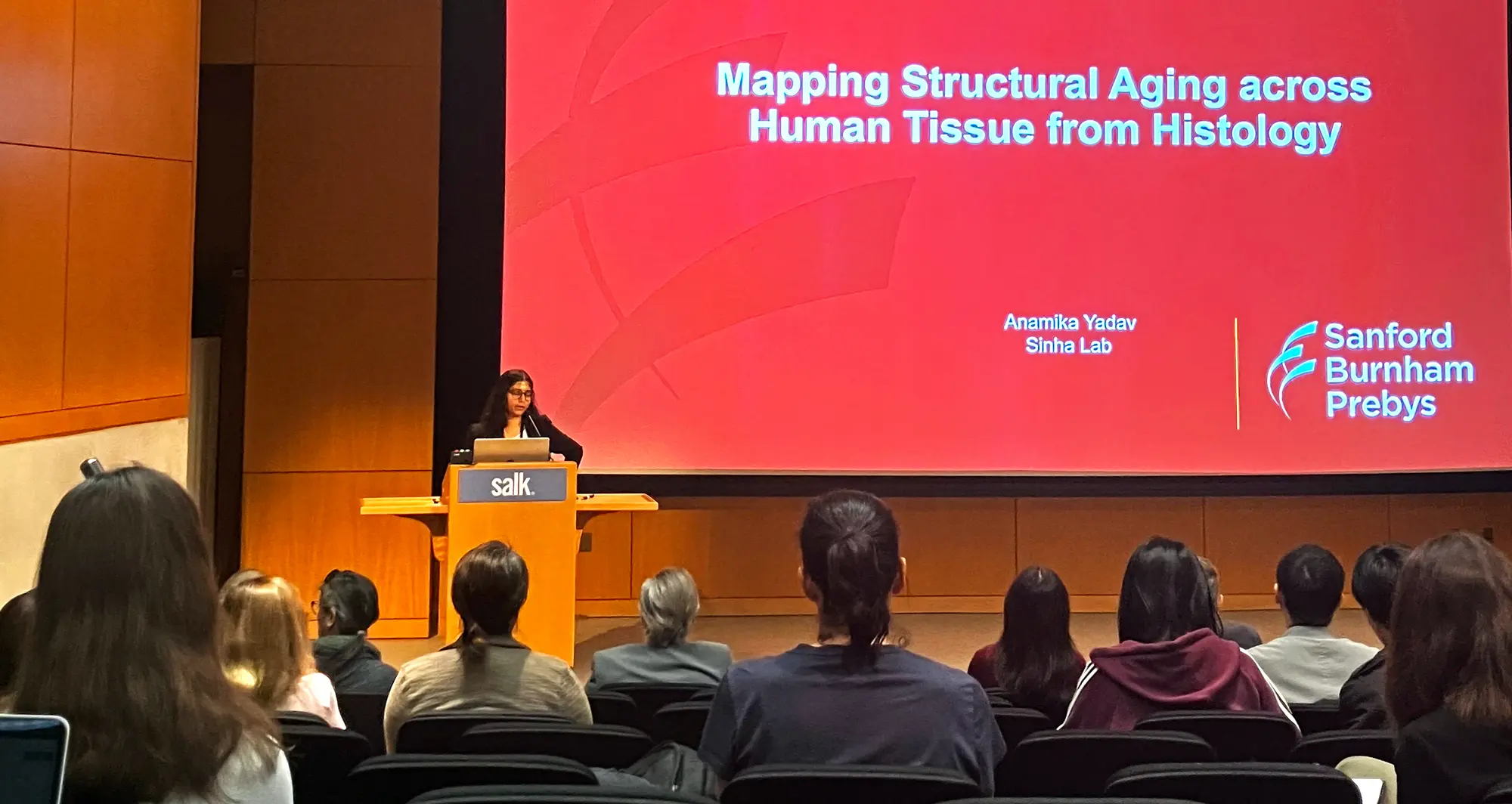 La Jolla Aging Meeting speaker Anamika Yadav. Image credit: Anamika Yadav, Sanford Burnham Prebys.