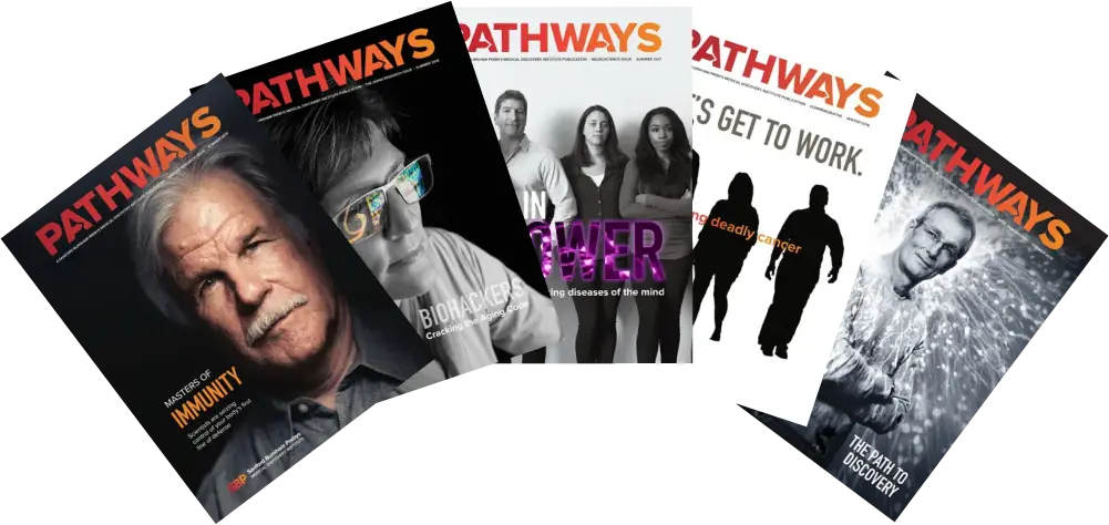 Pathways magazine cover spread