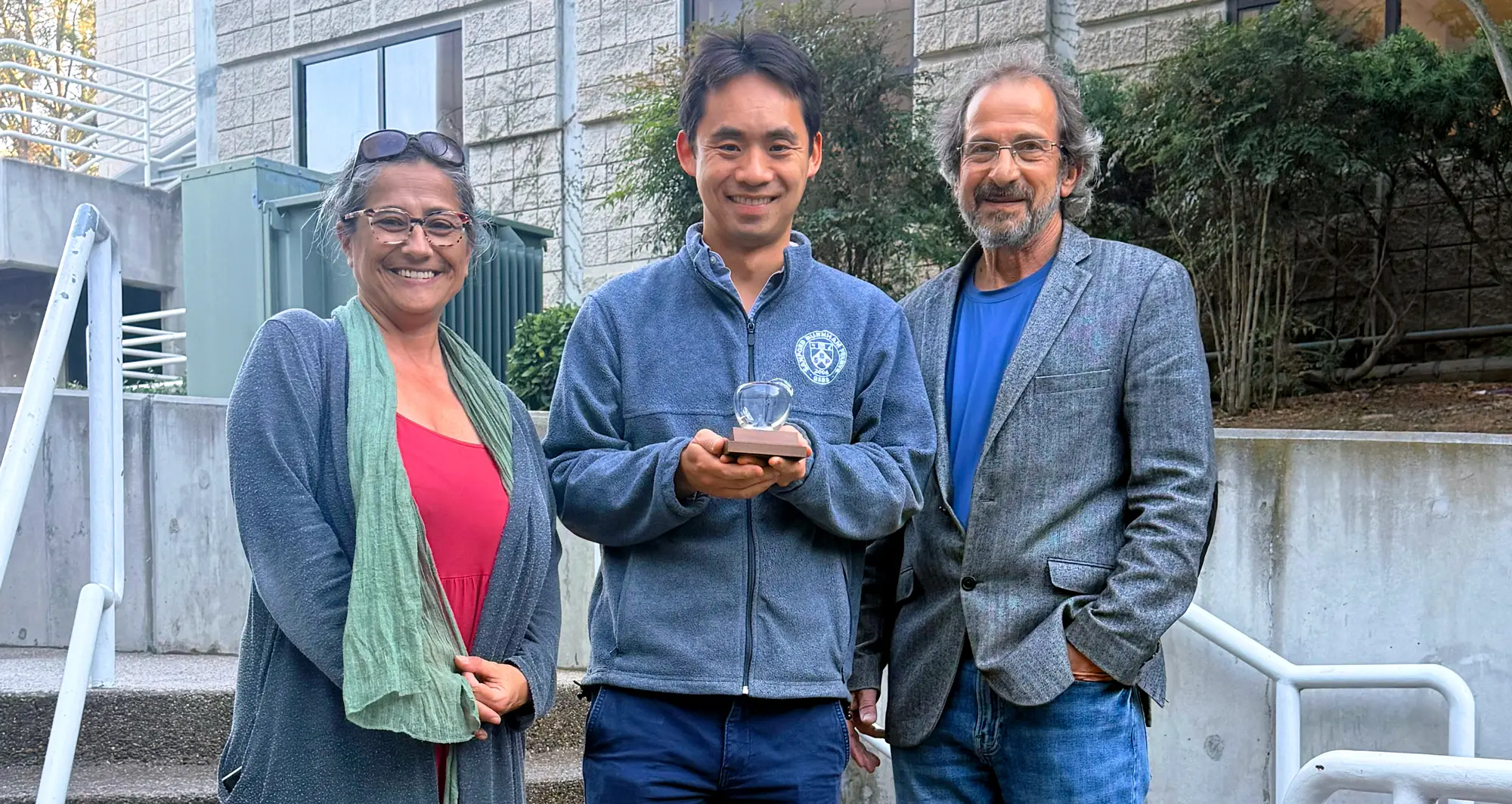 Alessandro Sacco, Eric Wang and Andrei Osterman