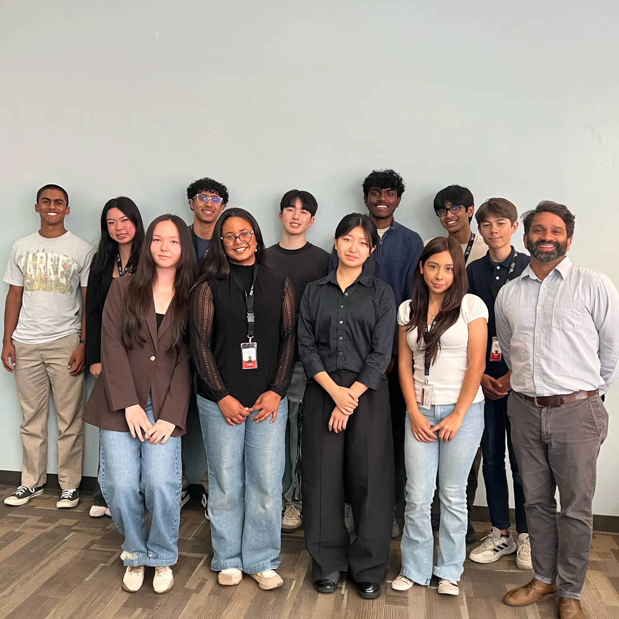 SPARK intern group with Sanjeev Ranade, PhD