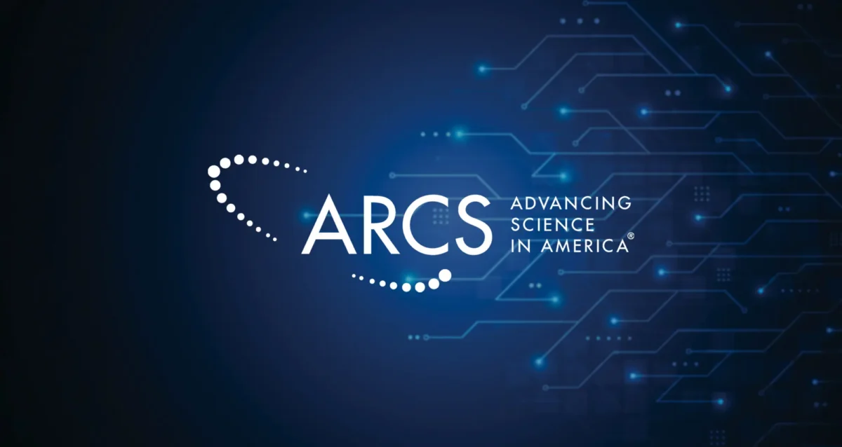 ARCS Foundation San Diego logo on vector background