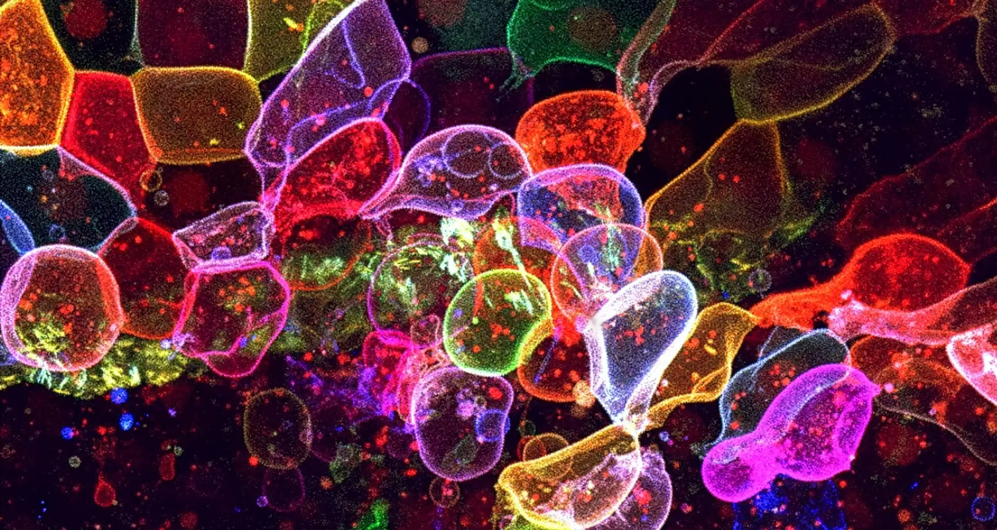 dying epithelial cells. Image courtesy of Yue Rong Tan.